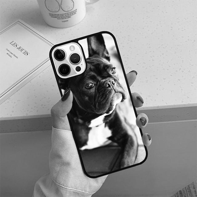 French Bulldog Cute Cartoon Phone Case For iPhone 17 Air 14 15 16 13 12 Cover For Apple Pro Max Plus Coque
