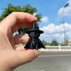 Creative Witch Cat Figurine 3D Printed Black Kitten Statue Desktop Decoration  Home Office Decor