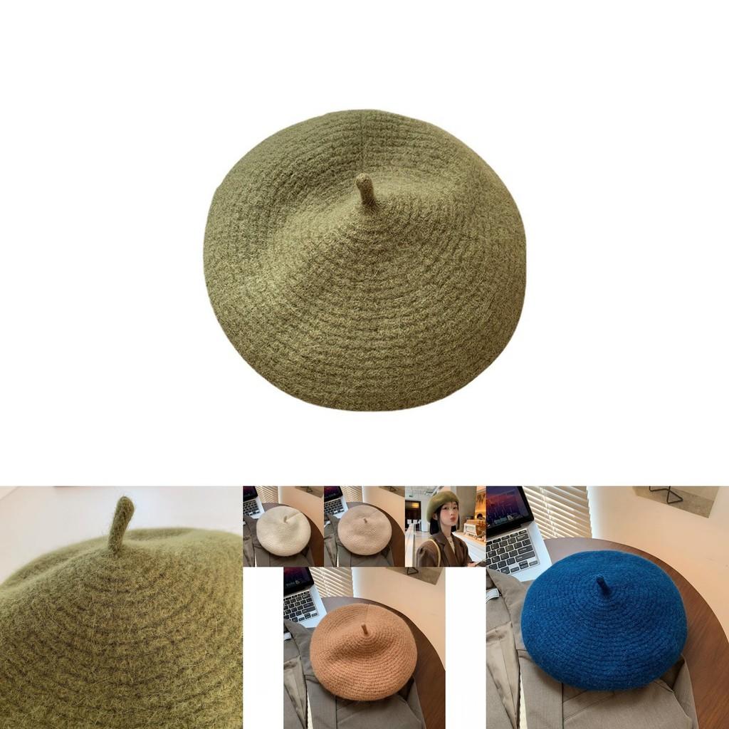 Chic Autumn Cotton Beret For Women Elegant And Comfortable Winter Headwear