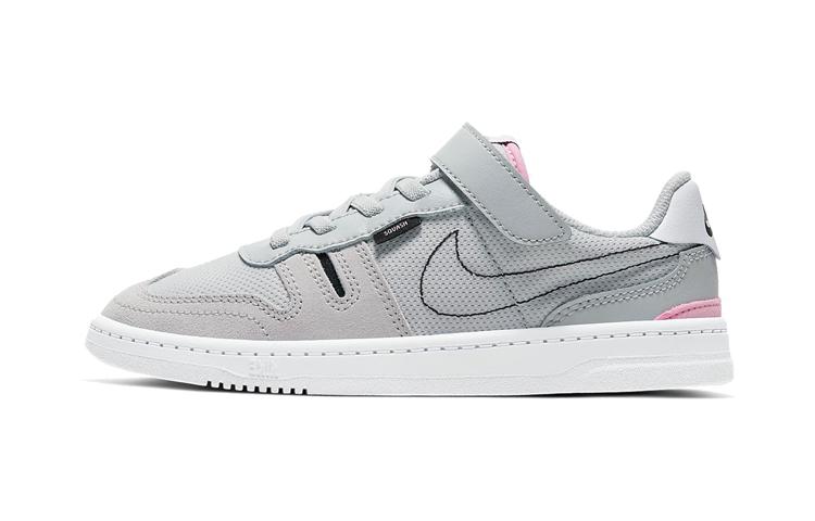 

Nike Squash Type Low top Kids Skateboarding Shoes Mist Gray Children Aged 3 7 Years Old CJ4120-002 11C