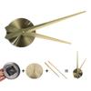 DIY Wall Clock Movement Mechanism Silent Long Shaft Clock Hands Needles Set High Torque Large Pointer 3D Clock Hands