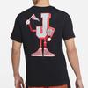 Air Jordan AJ23 Varsity Sport Breathable Printed Round Neck Short Sleeve T-Shirt Men Tops Black CV3410-010