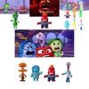 Cute Cartoon Brainy Team Action Figures Toy Model Car Decor Ornament Pvc Diy Display
