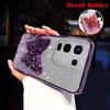 For infinix Note 50S 50X Case with Cute Butterfly Stand Luxury Slim Gradient Clear Plating Glitter Girls for infinix Note 50X 50S Back Cover