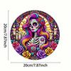 Mexican Sugar Skull Metal Tin Sign Day of the Dead Wall Art Home Bar Cafe Decor