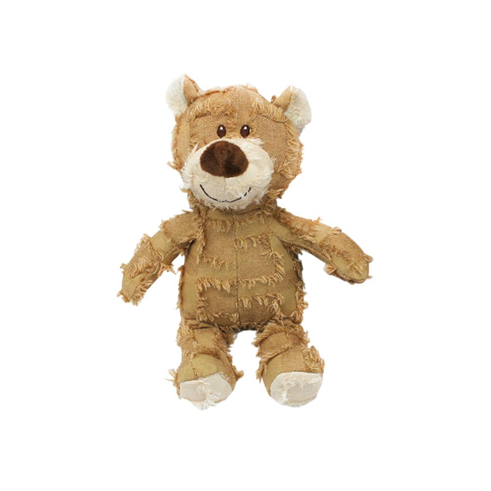 

Игрушка-компаньон для собак, тяжелые плюшевые жевательные игрушки, неразрушимые плюшевые игрушки-медведи для больших собак, пищащая милая кукла-медведь-попрошайка