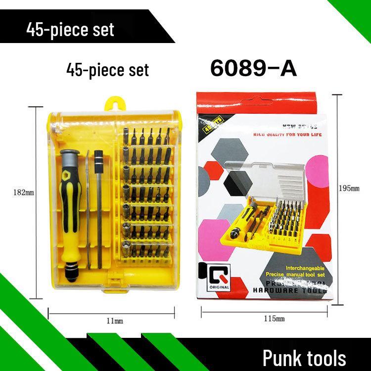 45-in-1 Precision Screwdriver Set for Electronics & Device Repair 45-in-1 with Color Box