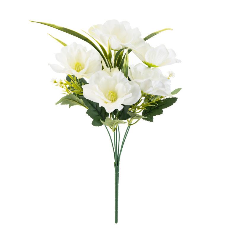 

40cm Cherry Blossom Simulation Bouquet Silk Fake Plants Floral Ornaments Home Living Room