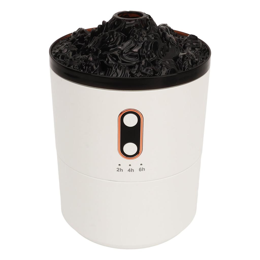 Flame Humidifier Aromatherapy Essential Oil Diffuser 450ml Jellyfish Mist Volcano Flame Diffuser