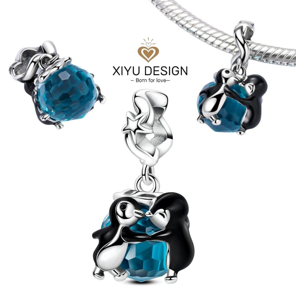 Splittable Mother Daughter Dangle Charm Bead Component Bead Components Compatible With Authentic Original Bracelet High Quality Fine Jewelry Designed
