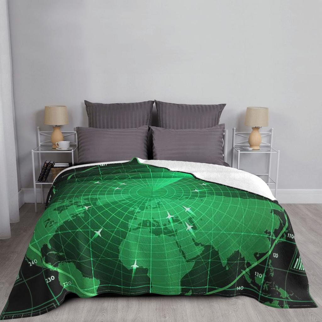 Fluglotse Pilot Kampfflugzeug Decke Weich Warm Flanell Überwurfdecke Bettwäsche für Bett Wohnzimmer Picknick Reisen Zuhause