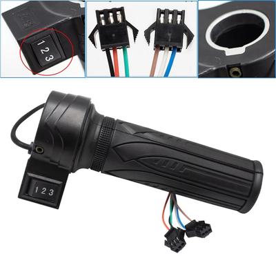 Hohe mittlere niedrige Geschwindigkeit Drehgasgriff Lenker für E-Bike Elektroroller Zubehör Vorwärts Rückwärts Tempomat Ersatzteile