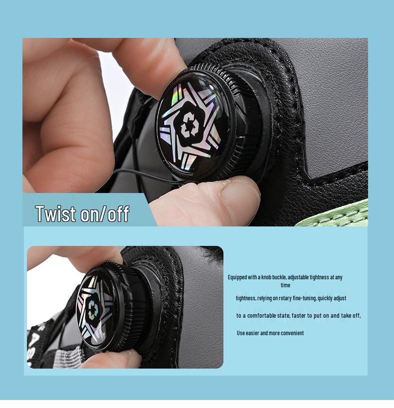 Winter Kids' Plush Snow Boots: Warm Mid-Calf for Boys & Girls