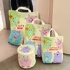 4Pcs Auto-lock Zipper Mesh Laundry Bags Set Cute Travel Clothes Organizer Lingerie Wash Bags  Blouse