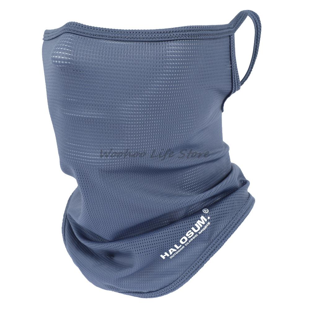 Ice Silk Full Face Balaclava, Breathable UV Sun Protection Neck Gaiter for Motorcycle & Cycling