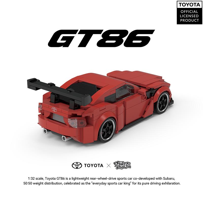 426PCS Toyota GT86 Car Building Blocks JDM Vehicle Model Bricks Desktop Ornaments Collection Kids Educational DIY Toys Gifts