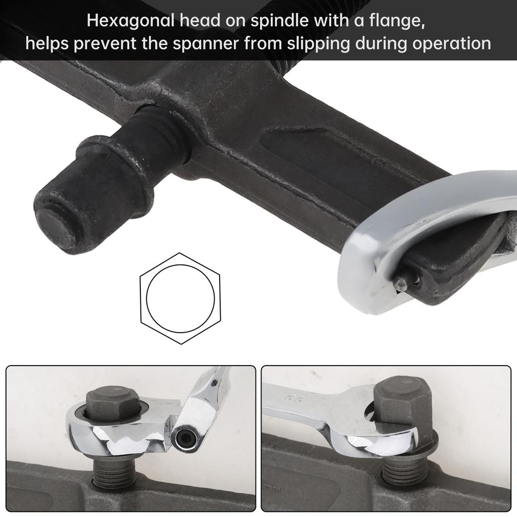 4 Zoll 100mm Auto Lagerabzieher Zwei Klauen Separates Hebegerät Verstärktes Ausbauwerkzeug Auto Autoreparatur Demontage Handwerkzeuge