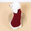Warm Dog Sweaters for Small Dogs Turtleneck Knitted Winter Dog Clothes Pet Puppy Cat Sweater Vest For Sphinx Cat Dog Sweater