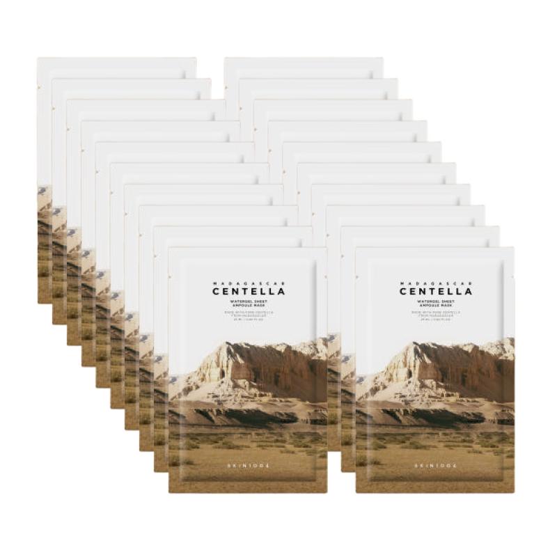 SKIN1004 Madagascar Centella Watergel Sheet Ampoule Mask Soothing & Hydrating 20 Sheets