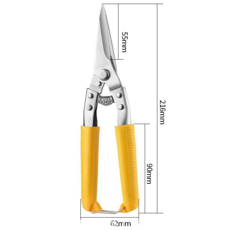 

Ножницы для обрезки копыт овец и коз, многоцелевые секаторы из углеродистой стали для флористов и садоводов Straight