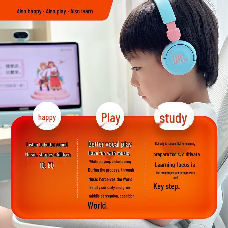 JBL JR310BT Kids Wireless On-Ear Bluetooth Headphones