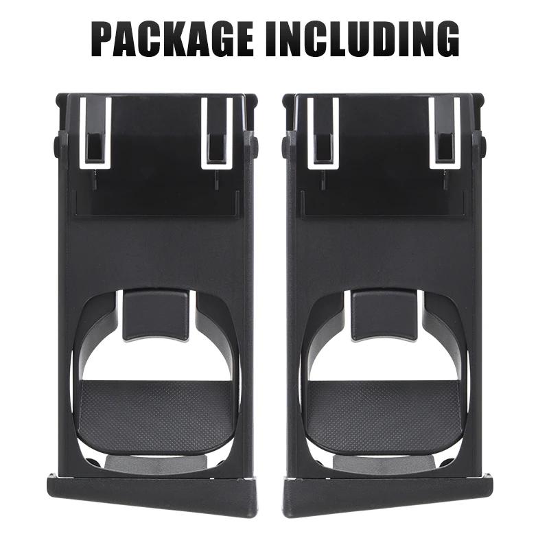 55604-0K010 1 Pair of Cup Holders for Toyota Hilux Vigo SR Pickup Fortuner 2004-2015 1Pair Black