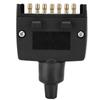 Australian 7 Pin Flat Male Trailer Socket Plug Connector Adapter for Caravan Trailer