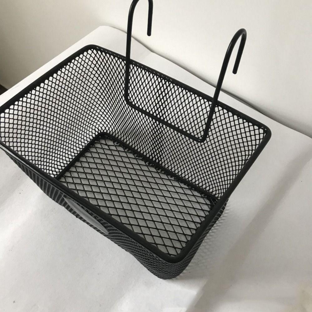 25*17*15cm Bike Front Basket Black E-Scooter E-bike Basket High Quality Rear Hanging Basket