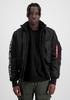 Winter Jacket Alpha Industries MA-1 D-Tec SE (133104) (133104-285) Black/reflective