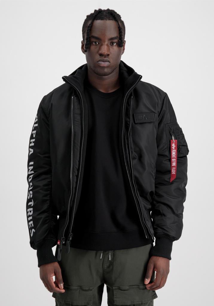 Winter Jacket Alpha Industries MA-1 D-Tec SE (133104) (133104-285) Black/reflective