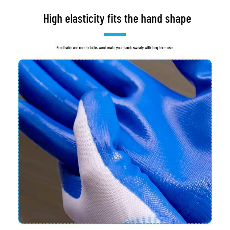 Nitrile Coated Anti-slip Work Gloves
