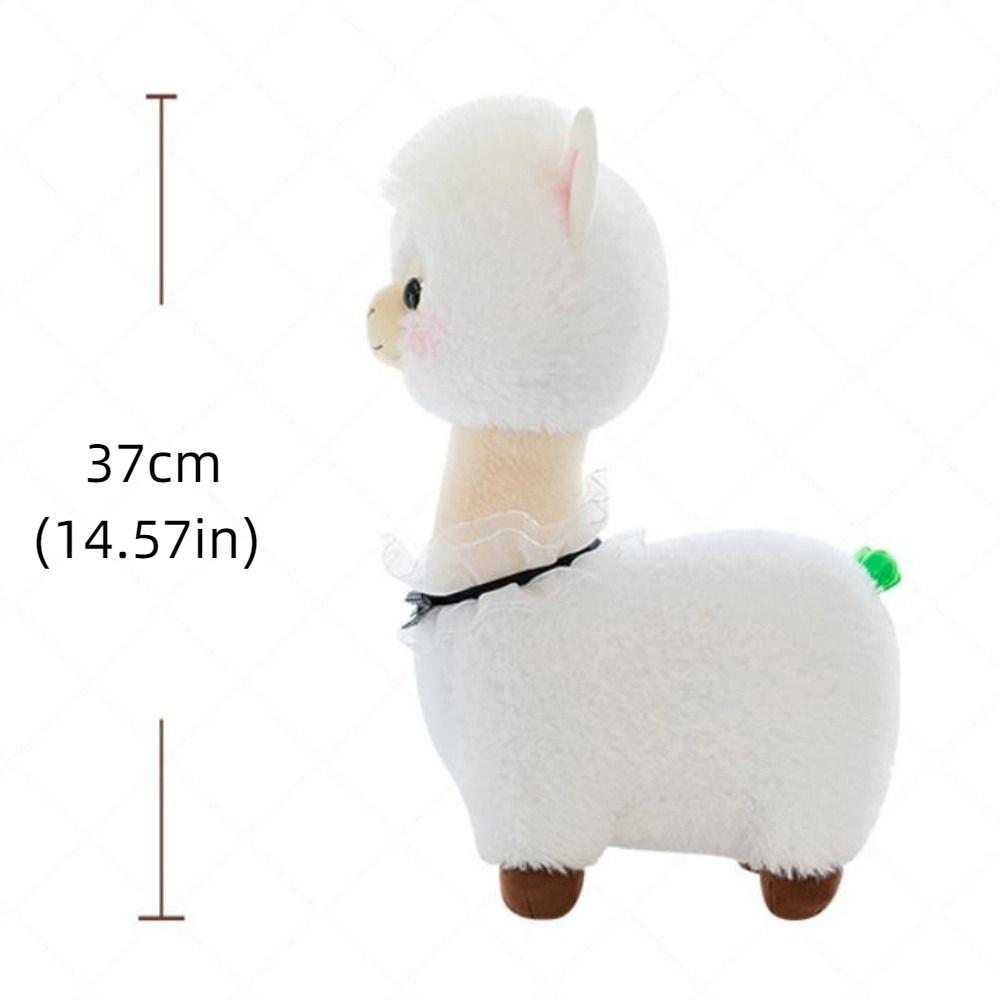 PP Cotton Alpaca Plush Toy Soft Animals Stuffed Toys Little Lamb Plush Doll  Christmas