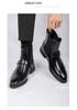 Men's British Style Plus Size Chelsea Boots - High-Top, Slip-On, Pointed Toe, Fashion Leather Motorcycle Martin Boots