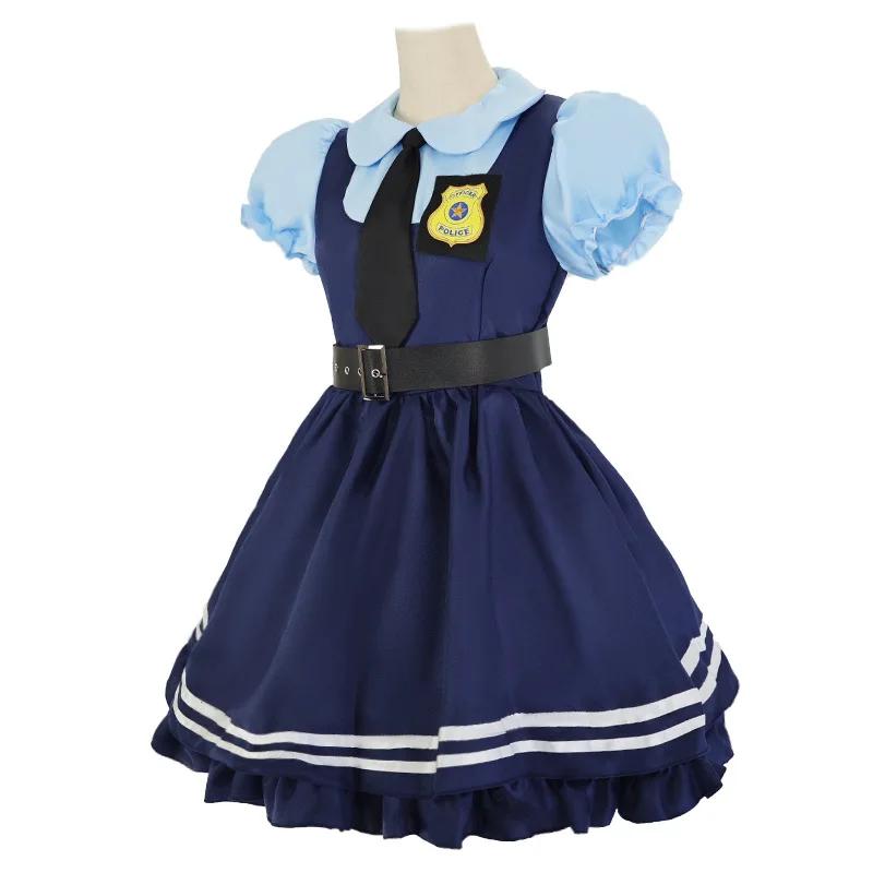 Zootopia Judy Rabbit Cosplay Costume Anime Figure Nick Fox Woody Cartoon Cosplay Rabbit Judy Police Officer Halloween Clothes