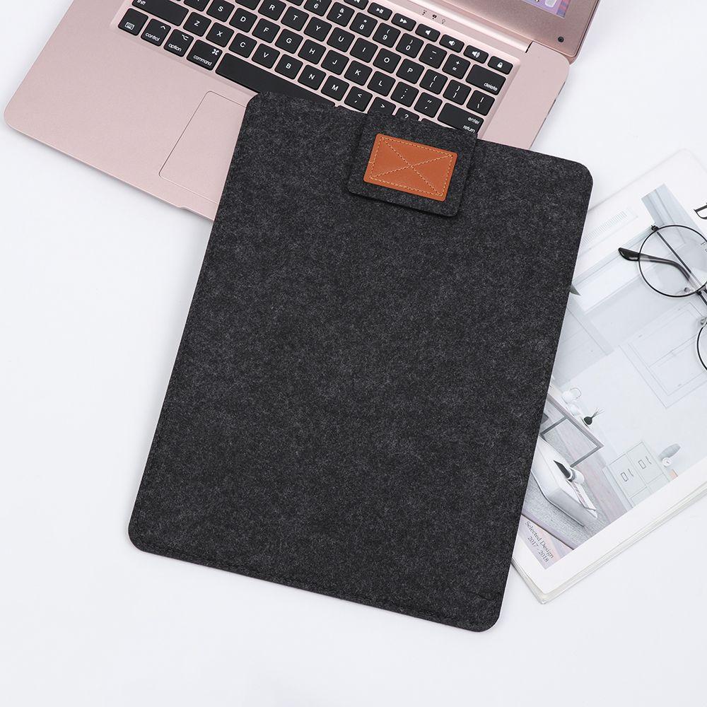 Profesionální módní kryt na počítač proti poškrábání Taška na notebook Vlněná plsť Pouzdro
