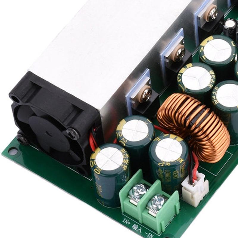 Adjustable Voltages Regulator Module DC12V to 80V 20A Output With Overcurrent Short Circuits Protections for Industrial