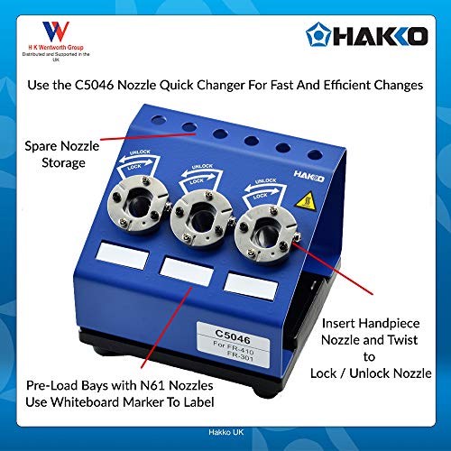 Hakko Desoldering Nozzle /1.3mm Long N61-13 (for F