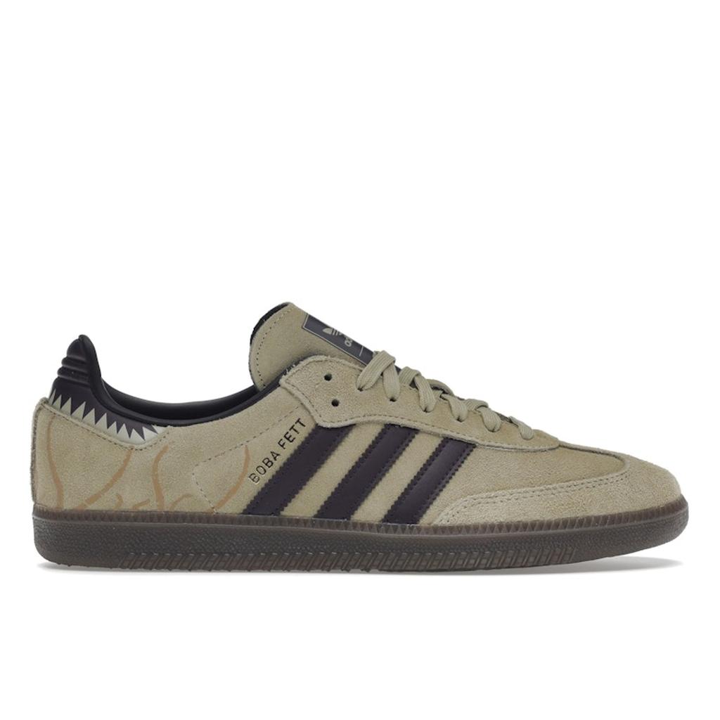 Star Wars X Adidas Samba Boba Fett Sarlacc Pit Unisex Sneakers Brown Savanna Mineral-Red GX6806