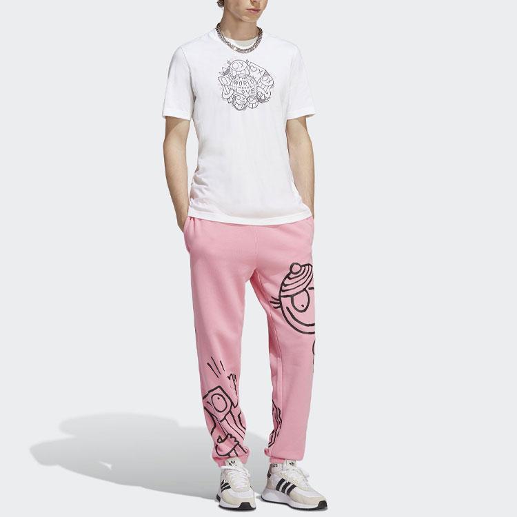 Adidas Originals X André Saraiva Graphic Print Crew Neck Short Sleeve T-Shirt Men Tops IA6391