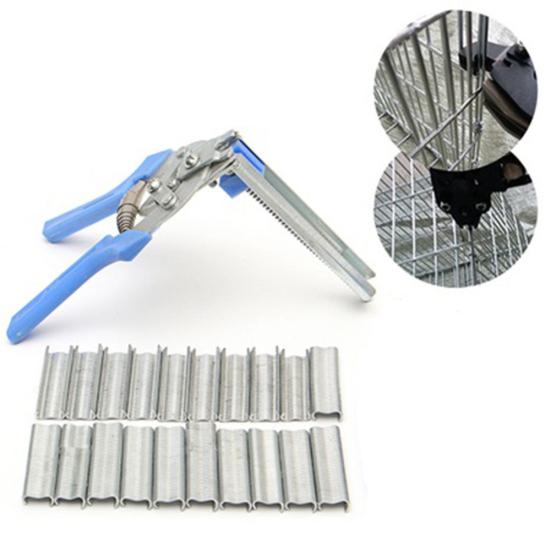 1Pc Ring Pliers or 600pcs M Clips Anti-slip Handle Metal Hand Tool