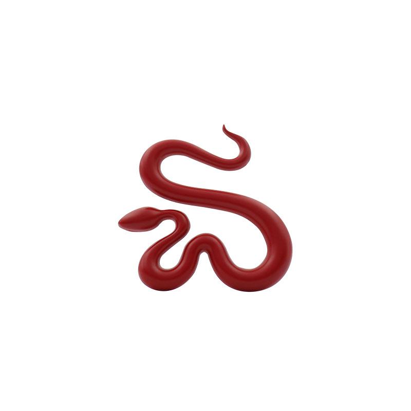 3D Premium Snake for car Hood Fender trunk Decal Emblem Badge Sticker