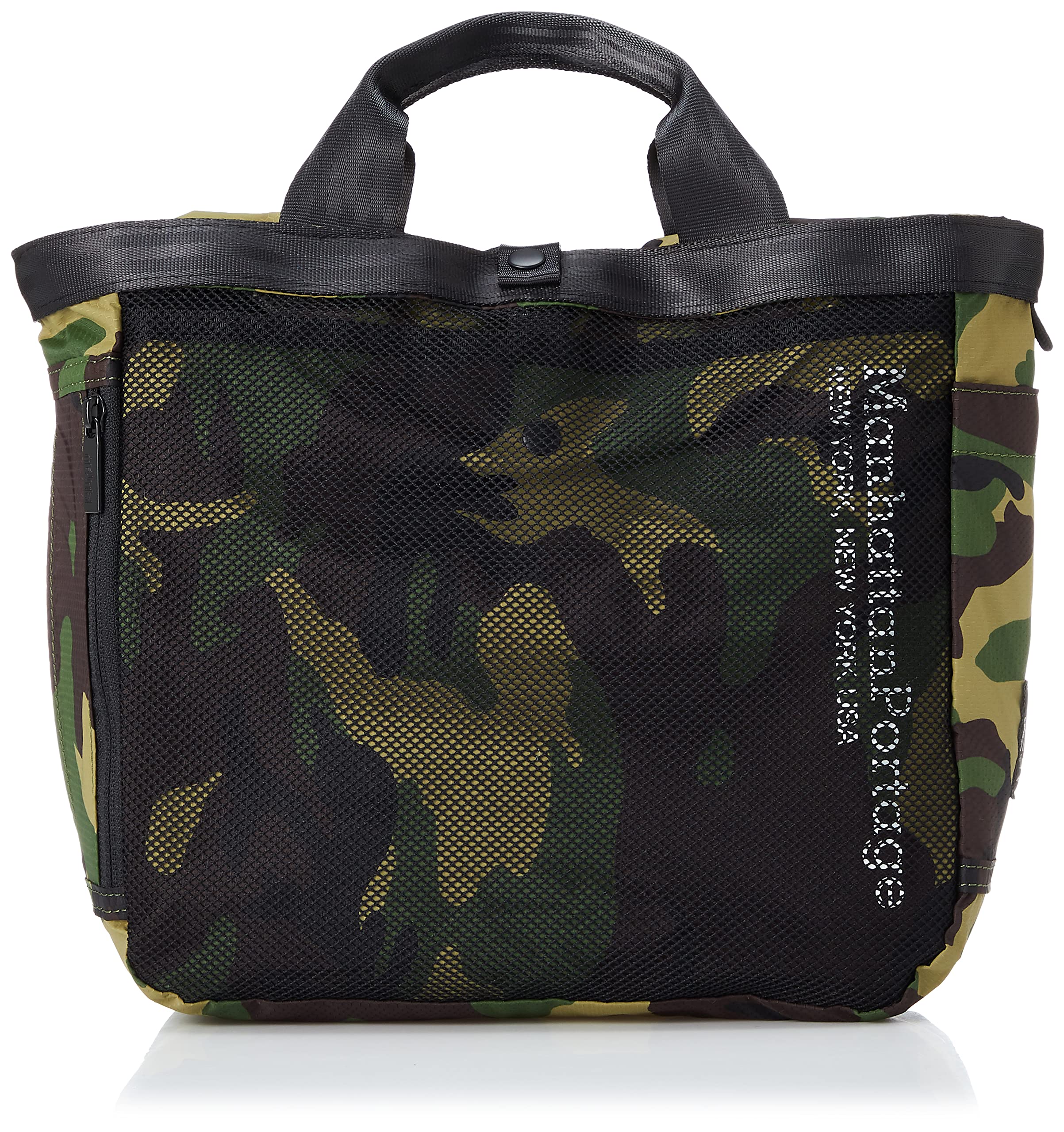 

Официальная сумка-тоут Black Label SUNSET PARK TOTE RIPSTOP NYLON BAG Woodland Camo [Manhattan Portage] (S)