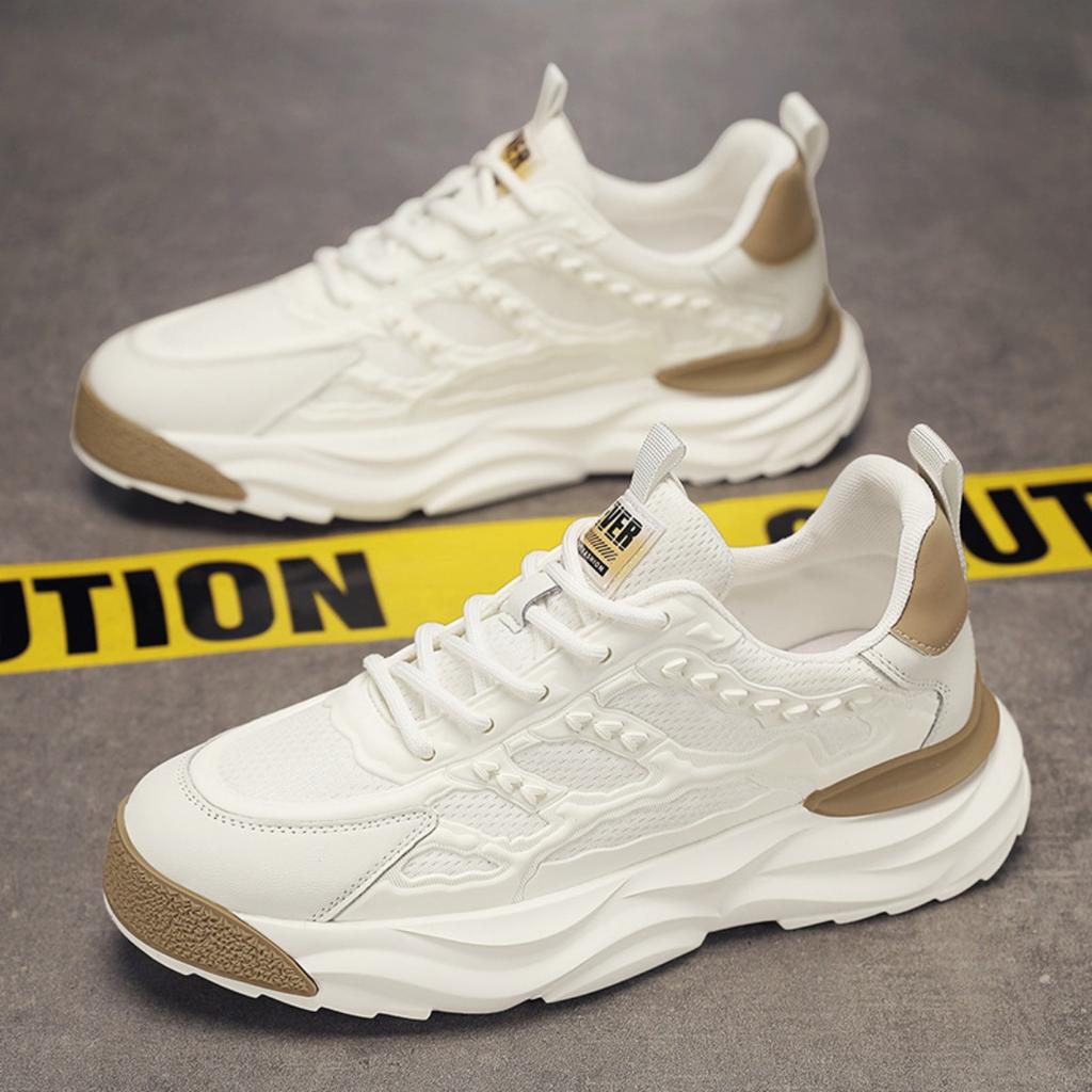 Men's Shoes New Sports and Leisure Shoes Men's Mesh Breathable Trendy Shoes Trend Versatile Mesh Shoes