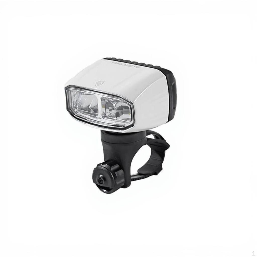 Bike Headlight, Rechargeable, Waterproof, mega bright, Night Riding Light Black 3bead 1200lm