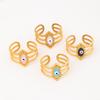 Stainless Steel Ring - Demon Eye Open Mouthed Ring for Index Finger - Exaggerated Ring