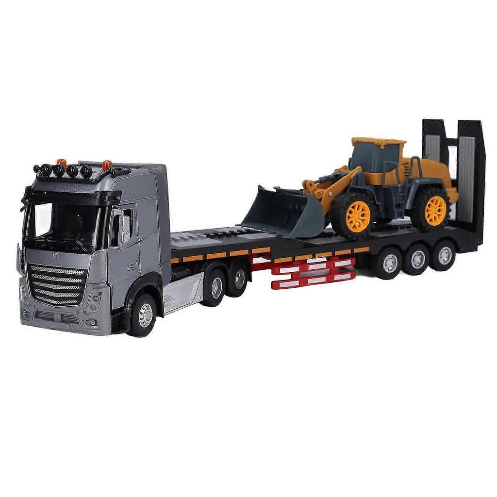 2025 Children Transport Car Toy Single Layer Truck Can Open The Door Music Transport Toy Vehicle for Boy