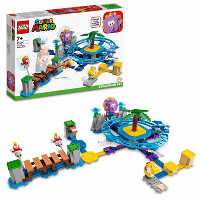 LEGO Super Mario Big Unira și Naminori Challenge 71400 Bloc de jucărie Prezent Joc video Băieți Fete 7 ani și peste Lifton's