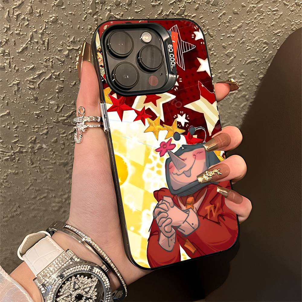 Tenna D-DeltaruneS Phone Case For iPhone 15,17,11,14,13,16,12,E,Max,Plus,Air,Pro,Mini Black Matte Cover
