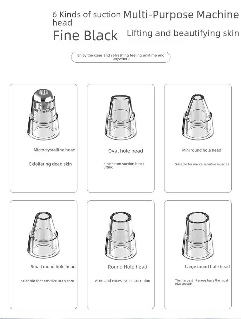 Elektrisches Mitesser- und Akneentfernungsgerät für den Heimgebrauch