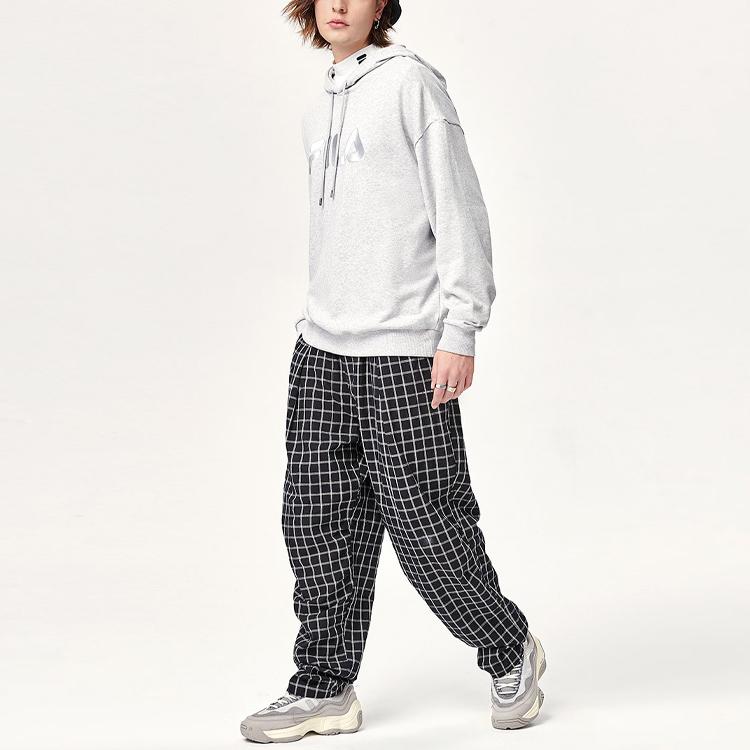 New FILA Sweatshirts Unisex White Heather Gray F51U138298F-MG